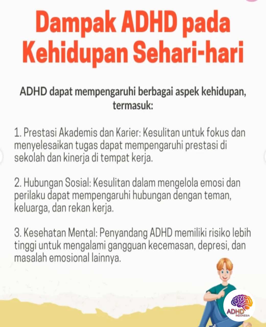 ADHD dan Hubungan Sosial Anak di Lingkungan Sekolah di Kabupaten Kerinci