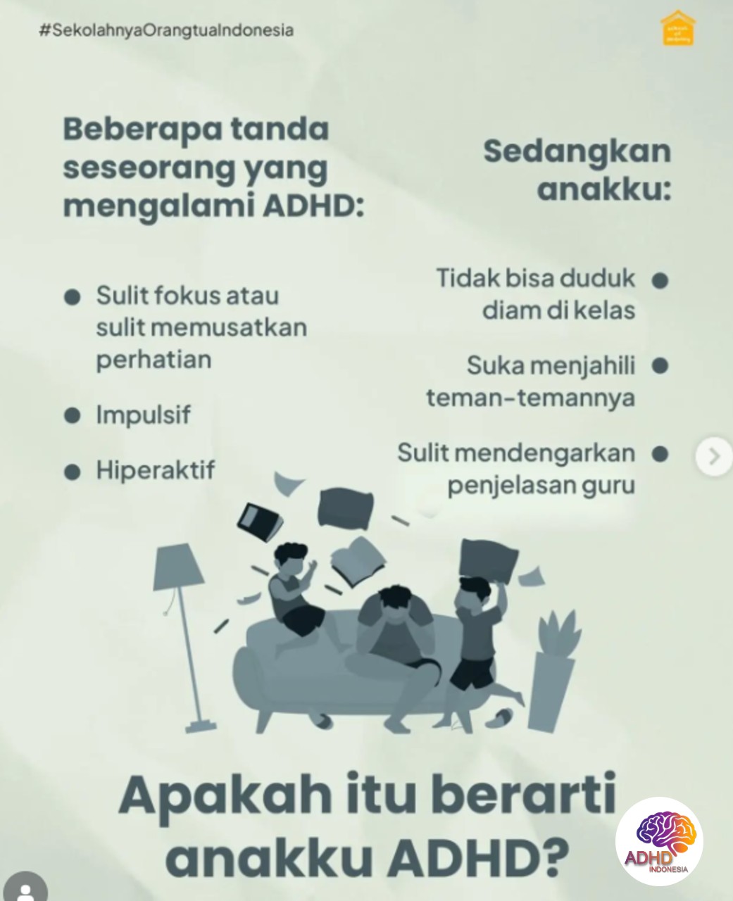 Ciri dan Gejala ADHD pada Anak Usia Dini di Kabupaten Kerinci