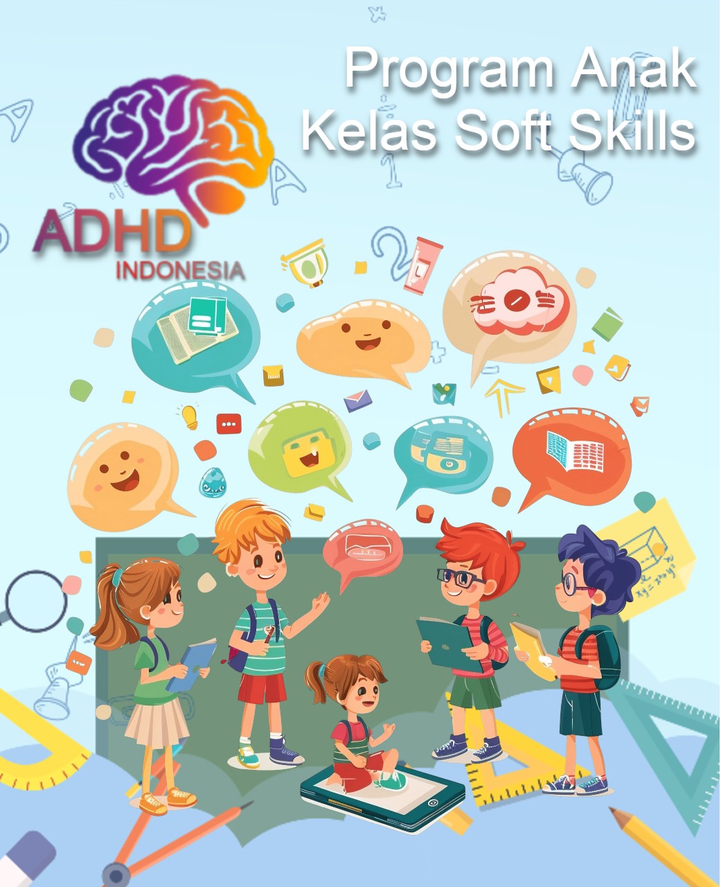 Program ADHD Indonesia Kabupaten Kerinci Kelas Soft Skills Anak ADHD