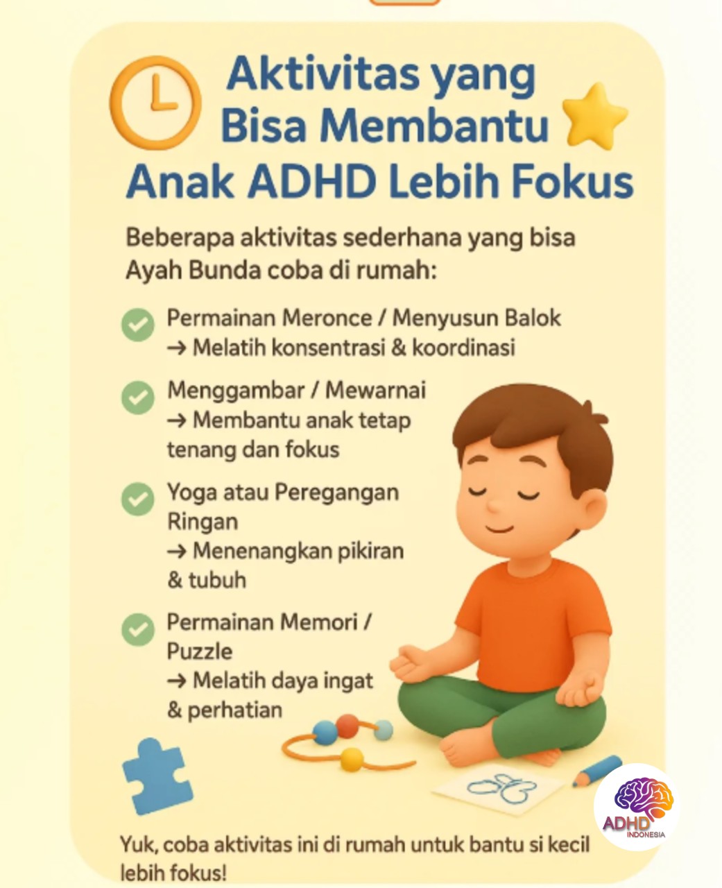 Pendekatan Edukatif yang Tepat untuk Anak ADHD di Kabupaten Kerinci